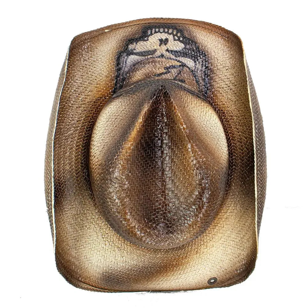 Peter Grimm Grateful Dead SYF Nothing But A Good Time (Brown) - Straw Cowboy Hat- HatCountry- {{Product type}}