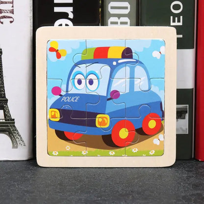 Kids Wooden 3D Puzzle - Kia Day Design
