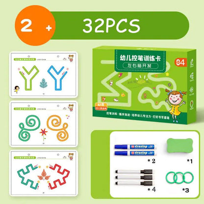 Children Montessori Drawing Toy Pen Kia Day Design