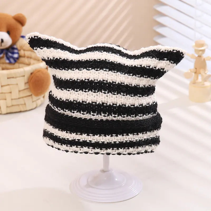 Warm Woolen Knitted Baby Hat - Kia Day Design