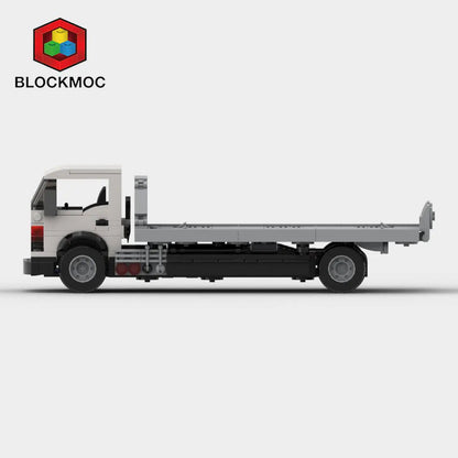 Rescue Flatbed Trailer Brick Toy Kia Day Design
