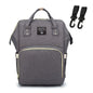 USB Diaper Baby Bag Grey One size