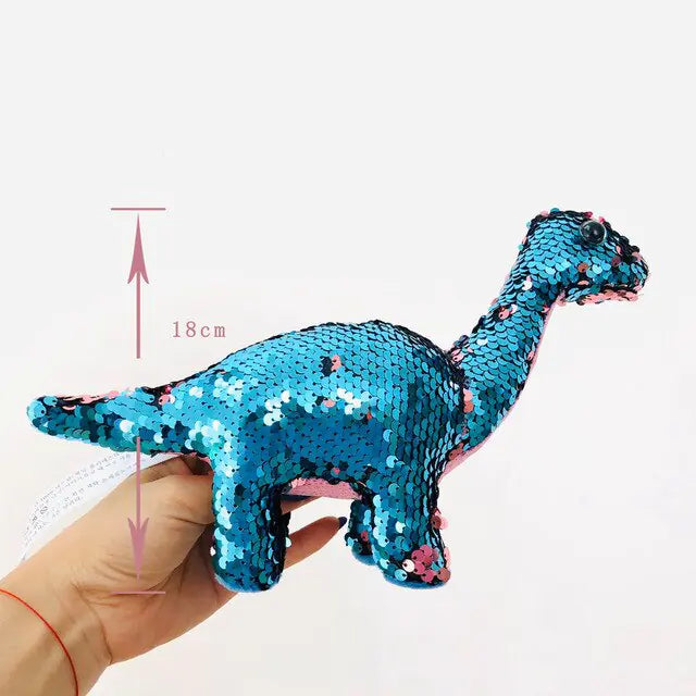 Sequin Dinosaur Color Changing Pillows Toy Kia Day Design