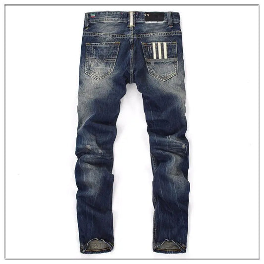 Thick Denim Jeans - Kia Day Design