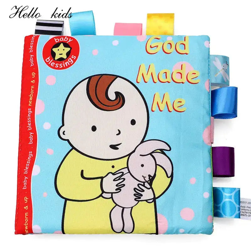 3D Soft Baby Books Activity Quiet Cloth Book