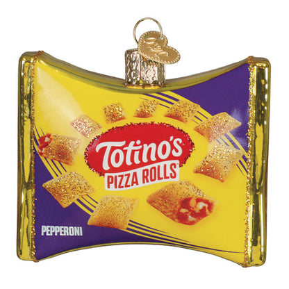 Totino's Pizza Rolls Bag Ornament - Default Title - Christmas >> Ornaments >> Glass
