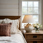 Artisan Inspired Round Table Lamp - - Sale