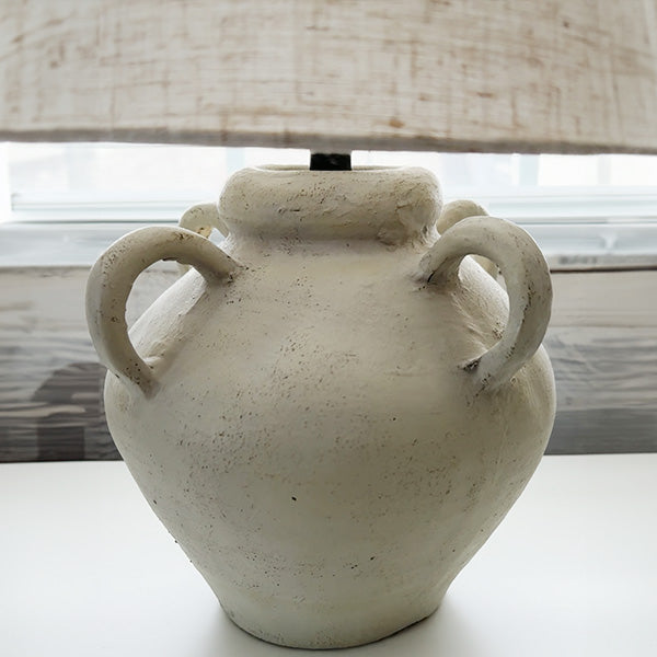 Artisan Inspired Round Table Lamp - - Sale