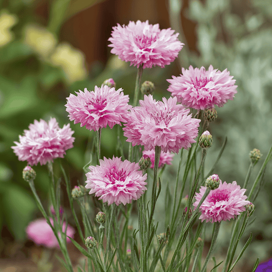 Tall Pink Cornflower - 100 Seeds - - Seeds
