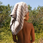 Ultraplush Australian Cotton Towels - Striped Tan Bath Towels (set of 2) - Home - Bath