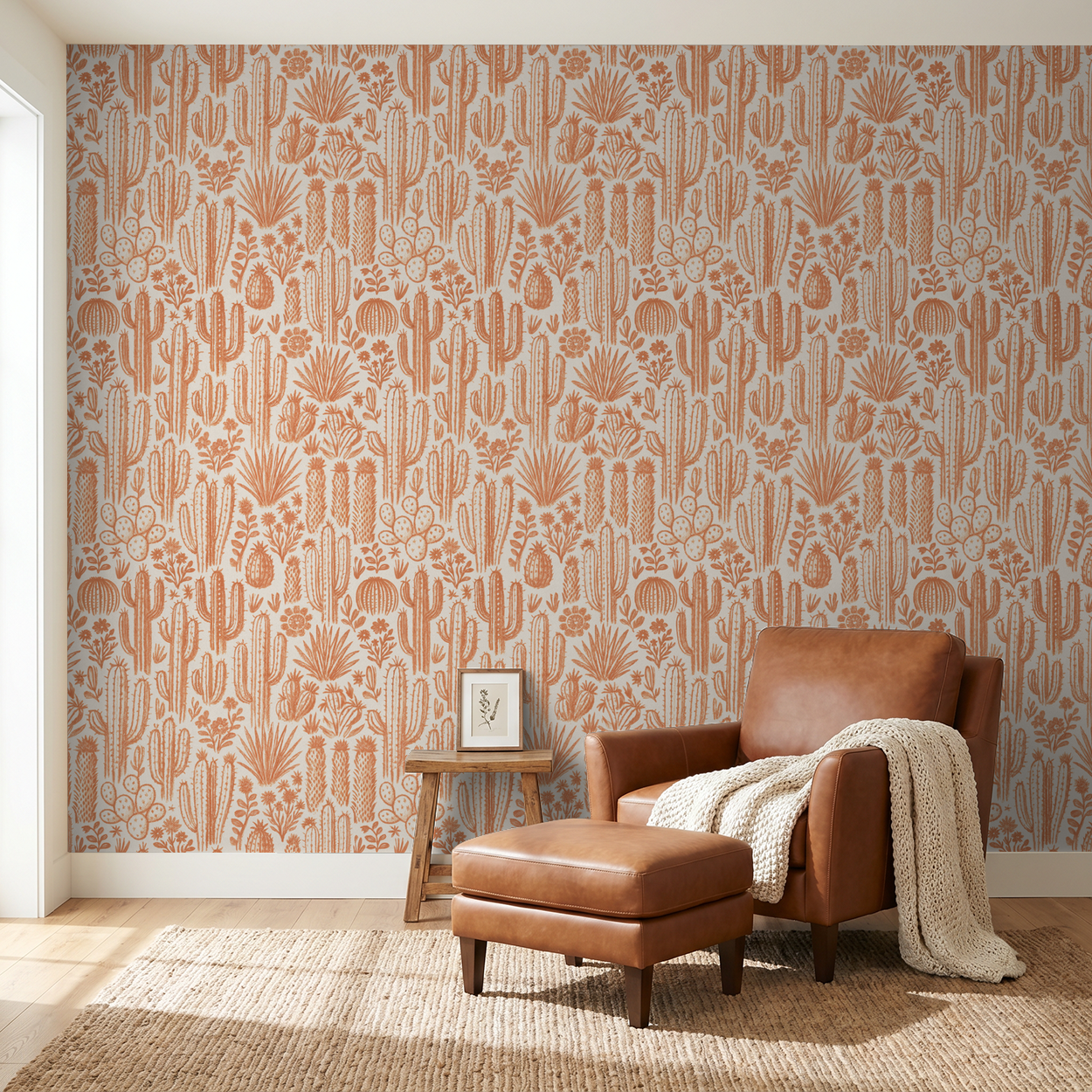 Ocotillo Wallpaper - LUXE Peel & Stick - Wallpaper