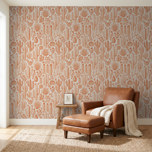 Ocotillo Wallpaper - LUXE Peel & Stick - Wallpaper