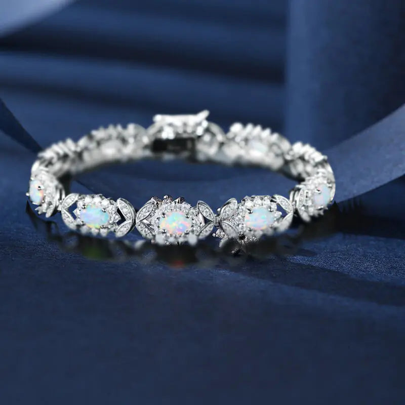 Zircon Opal Fashion Jewelry Bracelet Kia Day Design