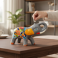 Medium Talavera Elephant Coin Bank Handmade Piggy Bank - - Talavera Piggy Bank