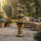 Handmade Talavera Fountain Authentic Mexican Art - - Talavera Fountain