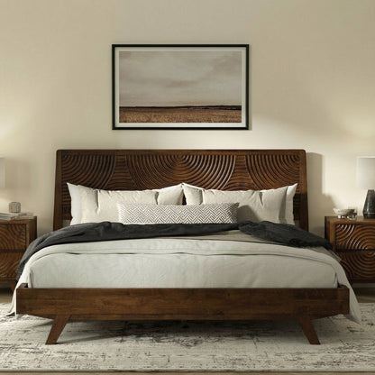 Harmony Solid Wood Bed Frame - - Bed Frame