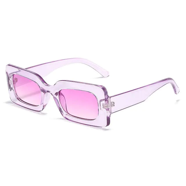 Fashion Pink Square Sunglasses