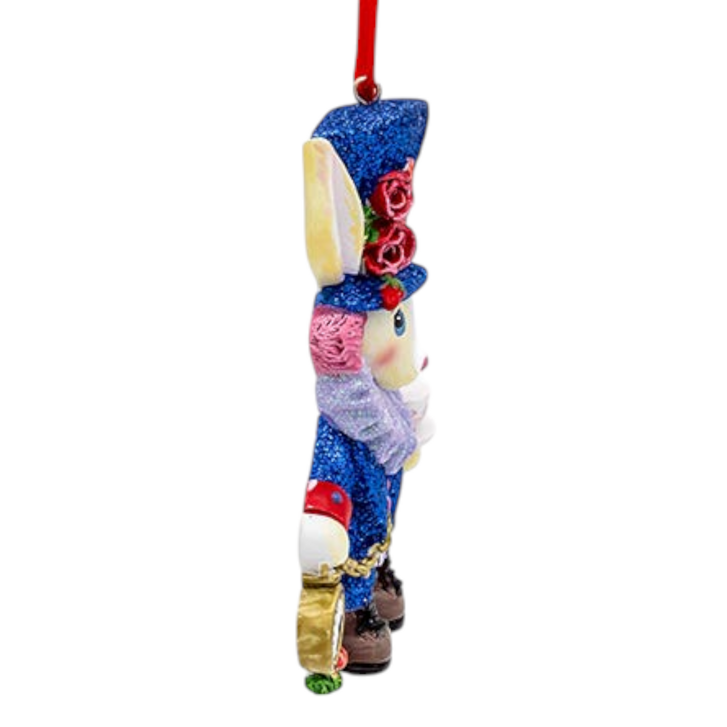 Alice in Wonderland Collection – White Rabbit Ornament - - Christmas >> Ornaments >> Licensed
