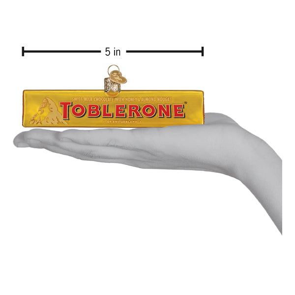 Toblerone Glass Ornament - - Christmas >> Ornaments >> Food & Drink