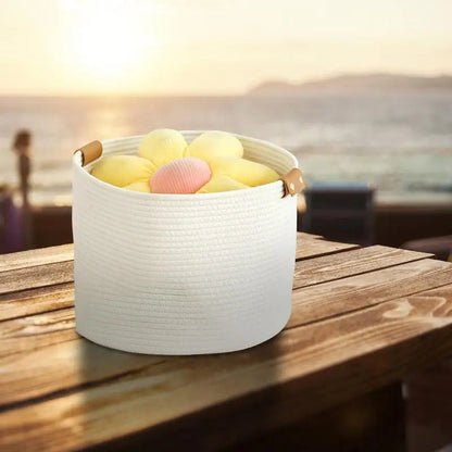 Cotton Rope Storage Basket Kia Day Design
