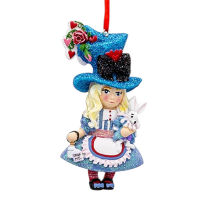 Alice in Wonderland Collection – Alice Ornament - Default Title - Christmas >> Ornaments >> Licensed