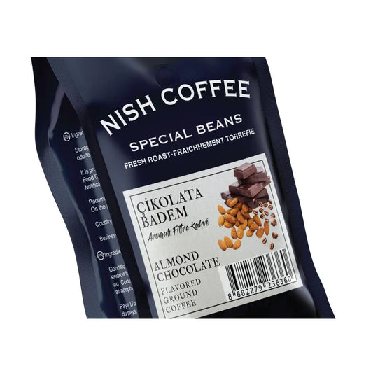 Nish Chocolate Almond Flavored Filter Coffee 250 Gr - Kia Day Design