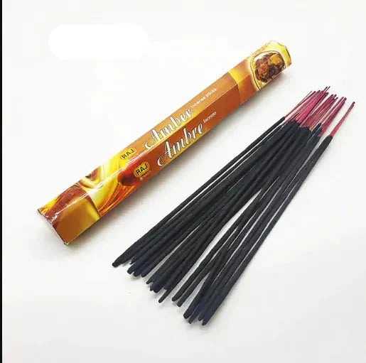 48 Flavors Tibetan Incense Sticks - Amber 1 Box - incense