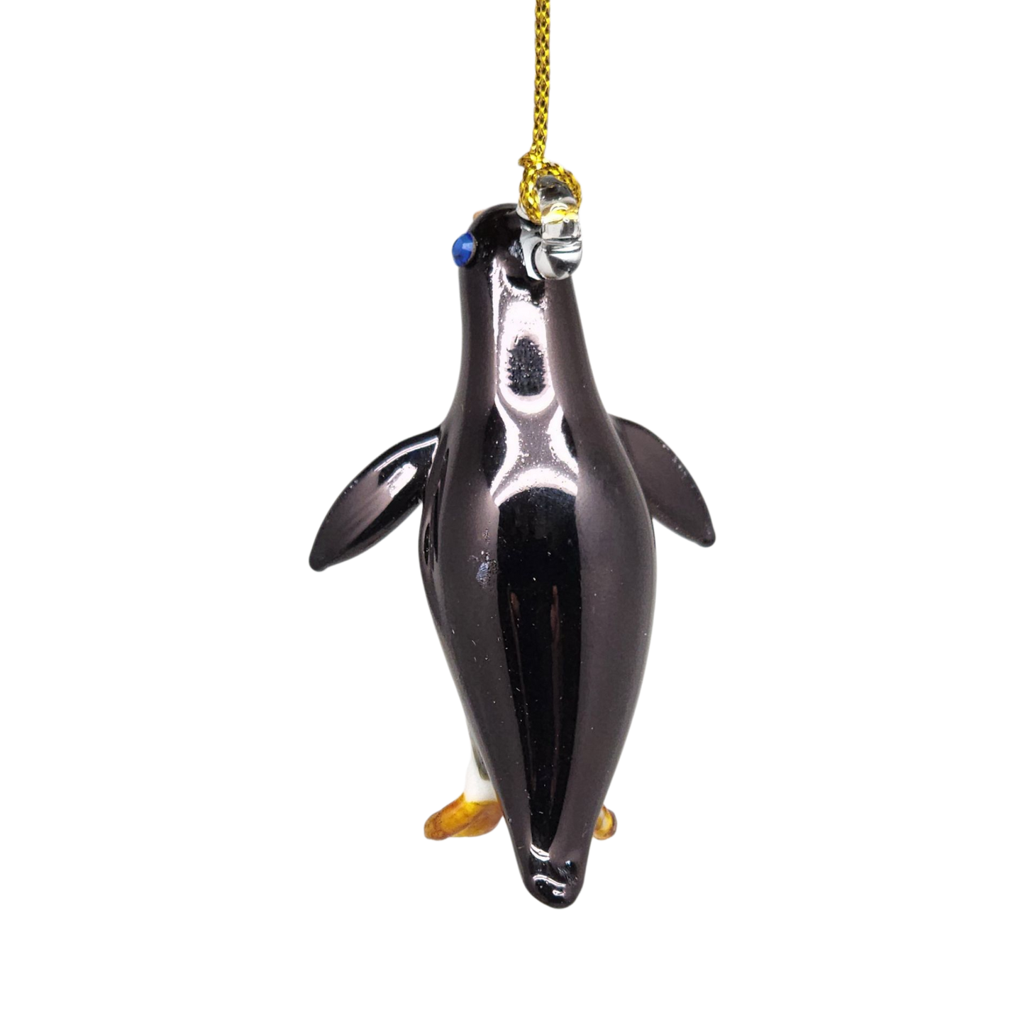 Egyptian Glass Penguin Ornament - - Christmas >> Ornaments >> Egyptian Glass