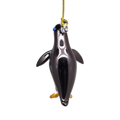 Egyptian Glass Penguin Ornament - - Christmas >> Ornaments >> Egyptian Glass