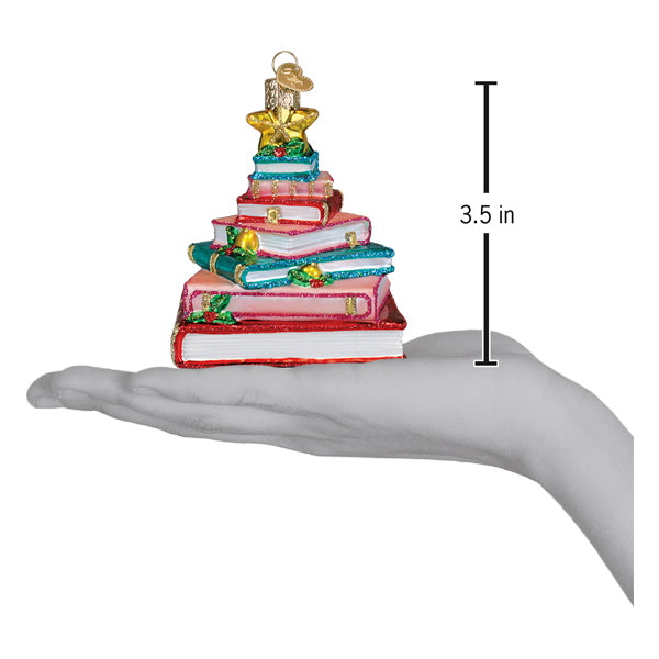Book Club Tree Glass Ornament - - Christmas >> Ornaments >> Craft and Hobby