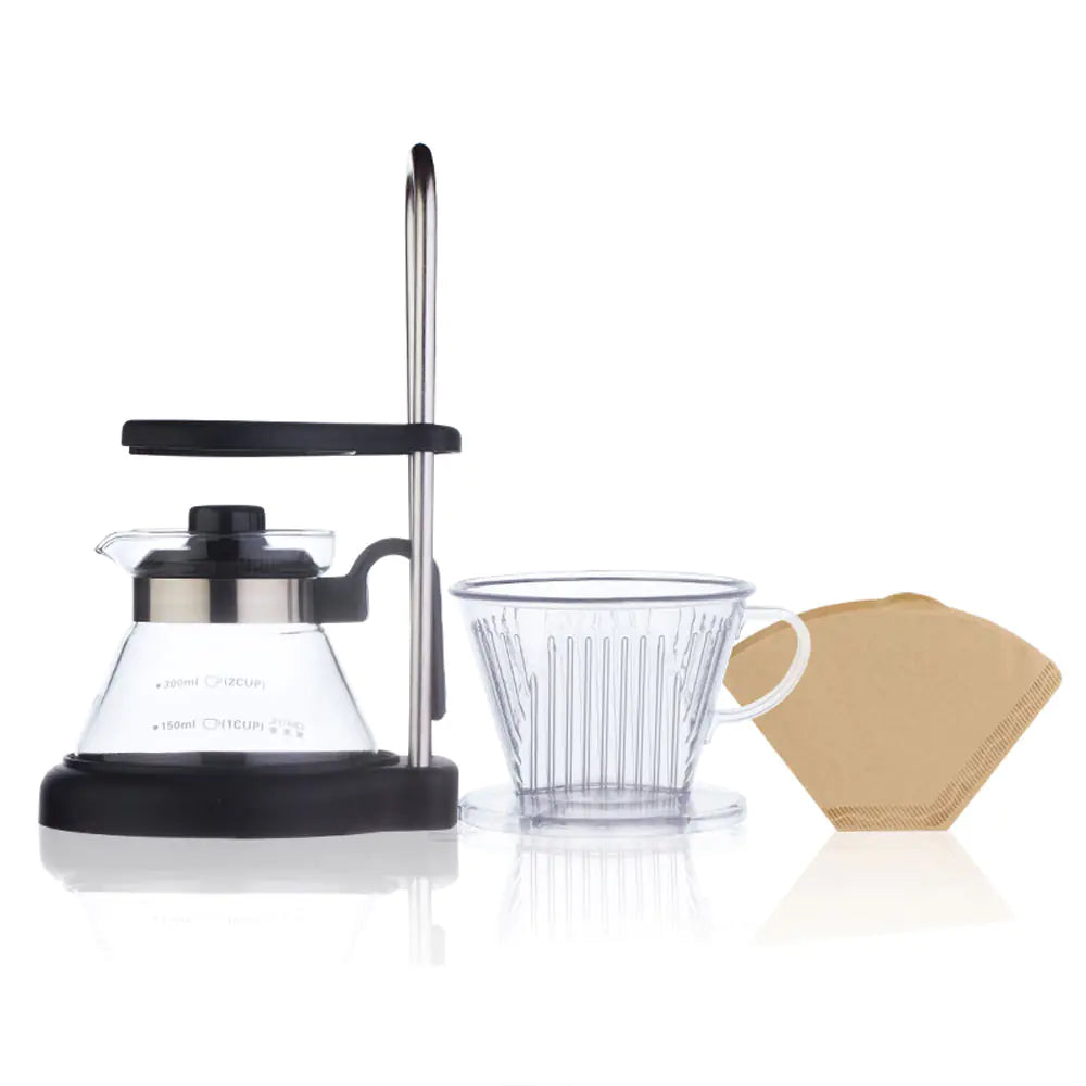 Coffee Pot with Drip Filter and Manual Grinder Kia Day Design