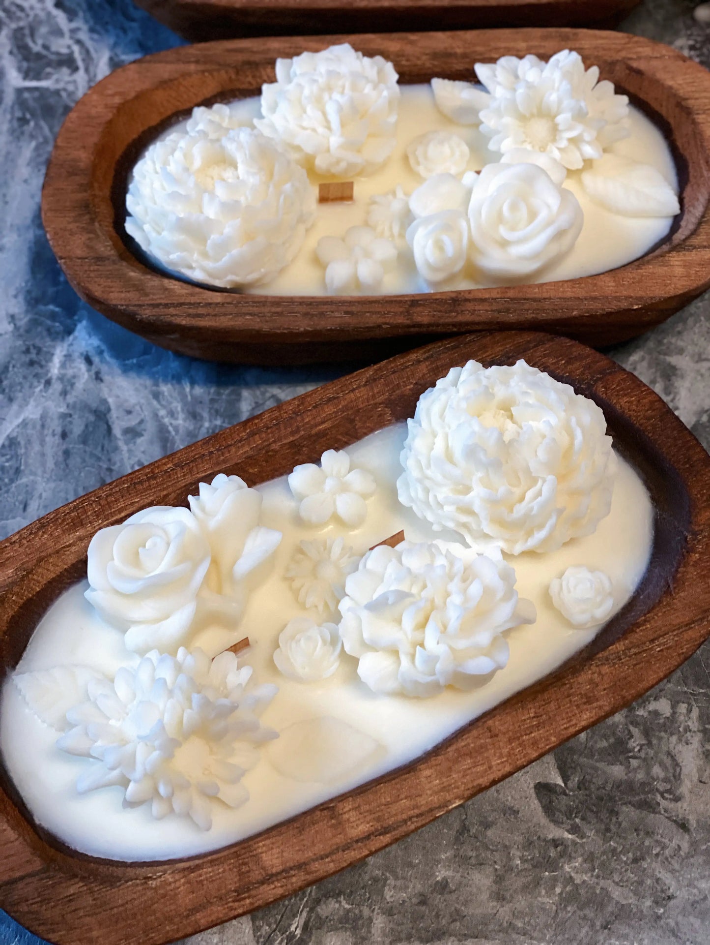 Botanical Garden Scented Dough Bowl Candle - Kia Day Design