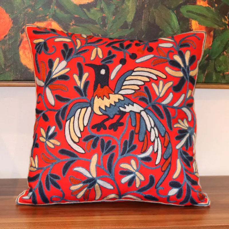 American Cotton Decorative Pillow Cover for Sofa Kia Day Design