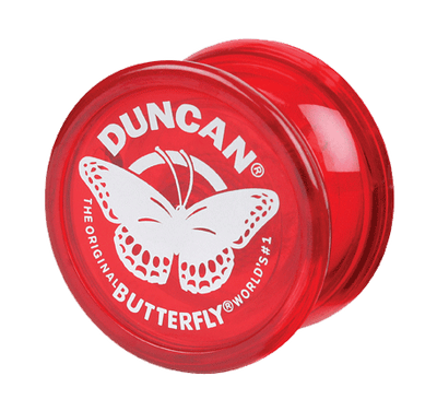 Classic Butterfly Yo -Yo - Red - Default Title - Toy Shoppe >> Classic Toys
