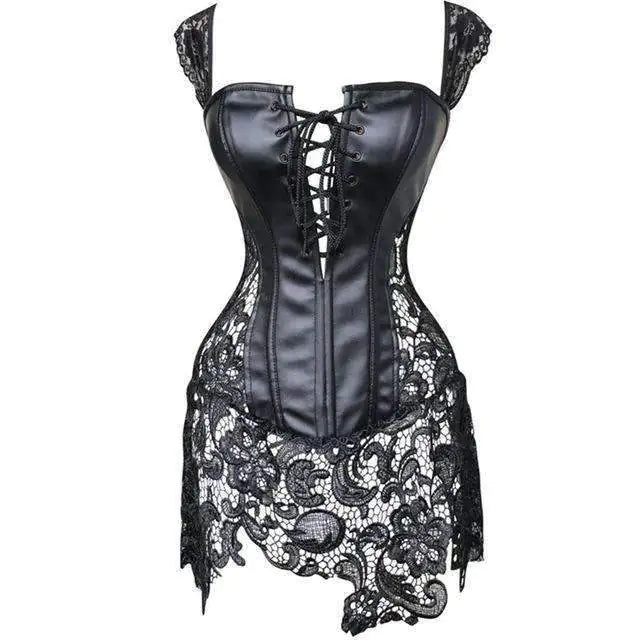Lace Shaping Bodysuit and Lingerie Set - - Women's Fashion - Women's Clothing - Tops & Tees - Tank Tops