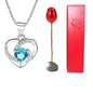 Day Heart-Shaped Crystal Pendant Kia Day Design