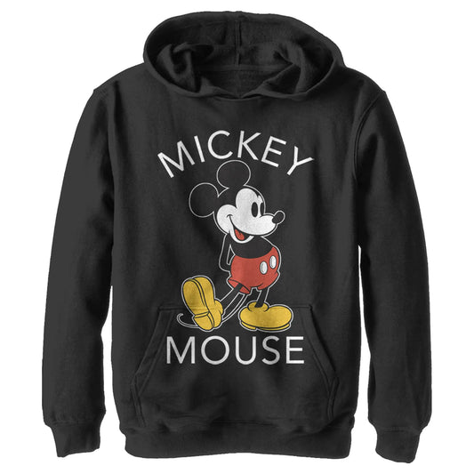 Disney Mickey Classic Hoodie Black Large - Black Large - hoodie