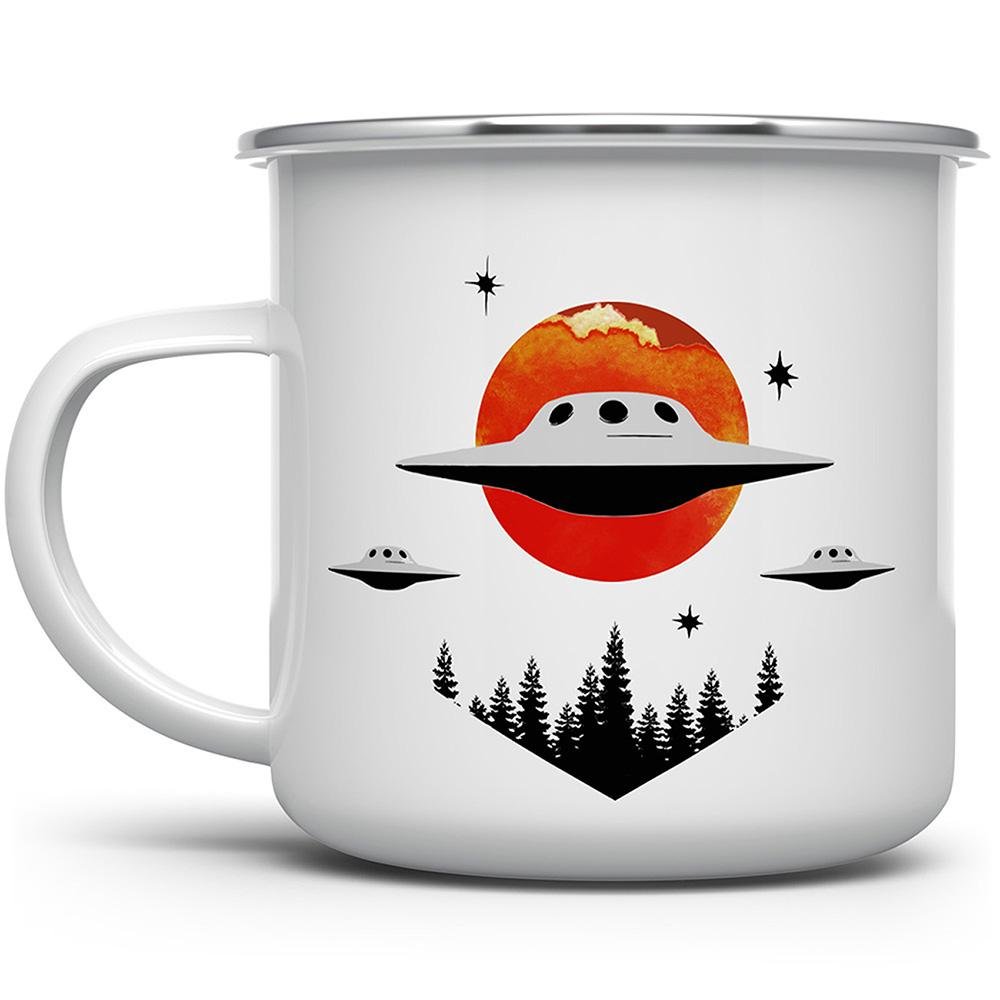 UFO Extraterrestrial Camp Mug - -