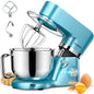 Light Blue POWWA 7.5 QT Electric Stand Mixer - Blue-Handle - stand mixer
