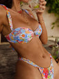 Female Swimwear Floral Bathing Suit