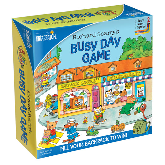 Richard Scarry's Busy Day Game - Default Title - Toy Shoppe >> Games