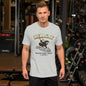 Big Cat Bomber T-Shirt - Athletic Heather - T-Shirt