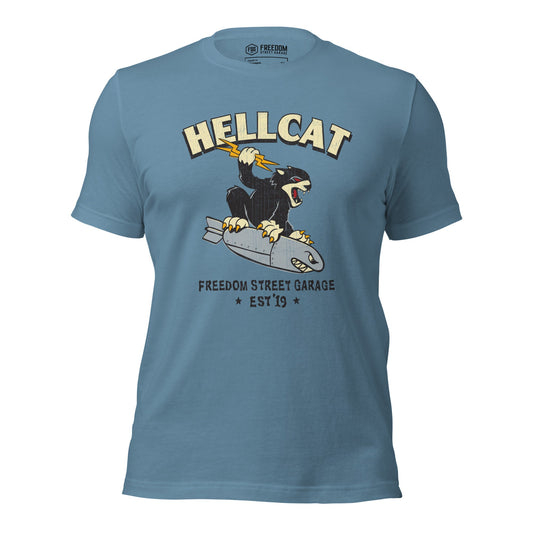 Big Cat Bomber T-Shirt - -