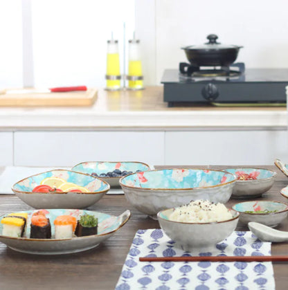 Ceramic Bowls - Japanese Tableware Set - Kia Day Design