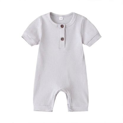 Baby Solid Color Onesie White 18 Months Old