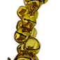 70 Inch Metal Jingle Bell Garland - Gold - Default Title - Christmas >> Garland