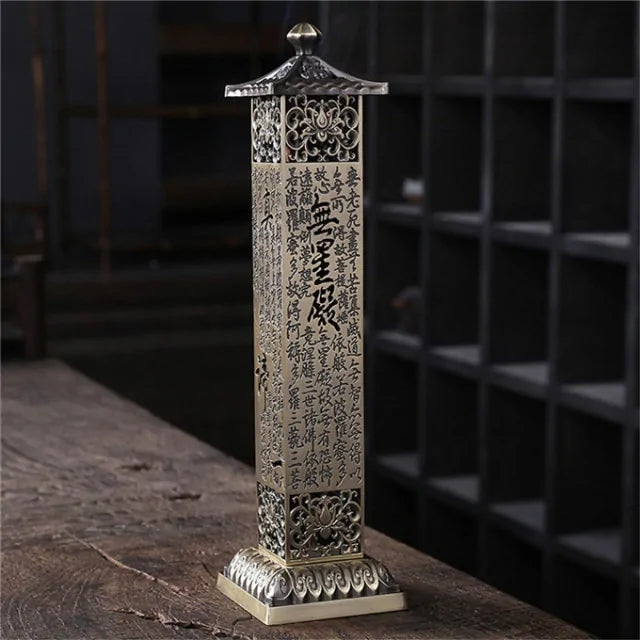 Antique Vertical Indoor Ceremony Incense Stick Censer