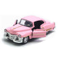 Simulation Pull Back Alloy Diecast Vehicle Pink 1 Piece