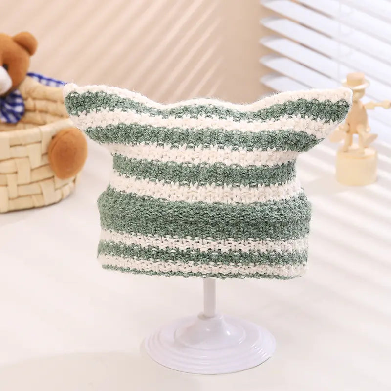 Warm Woolen Knitted Baby Hat - Kia Day Design