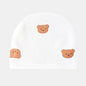 Baby Hat Infant Beanies Caps White Tan